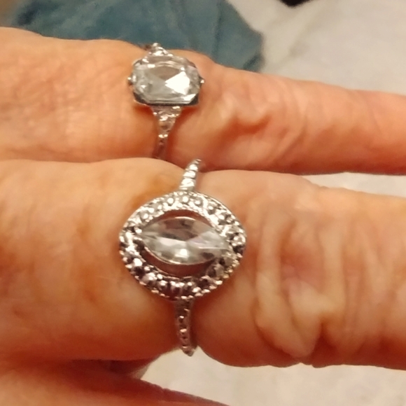 2 Designer Rings (6-7) NEW - Picture 2 of 6